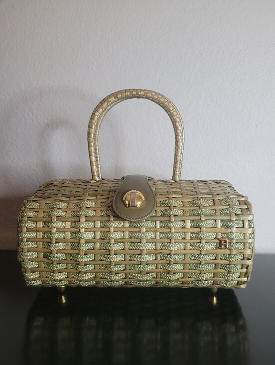 Bally Handbags - Vintage  Bally   Woven Straw bag